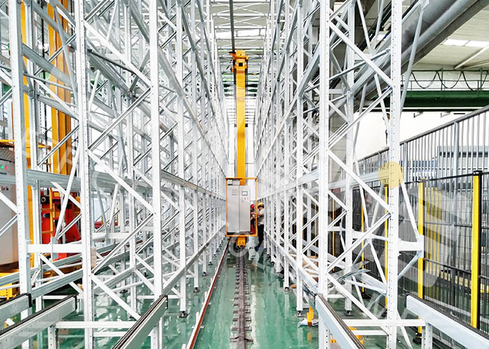 新疆新材料行業(yè)托盤(pán)堆垛機(jī)立體庫(kù)